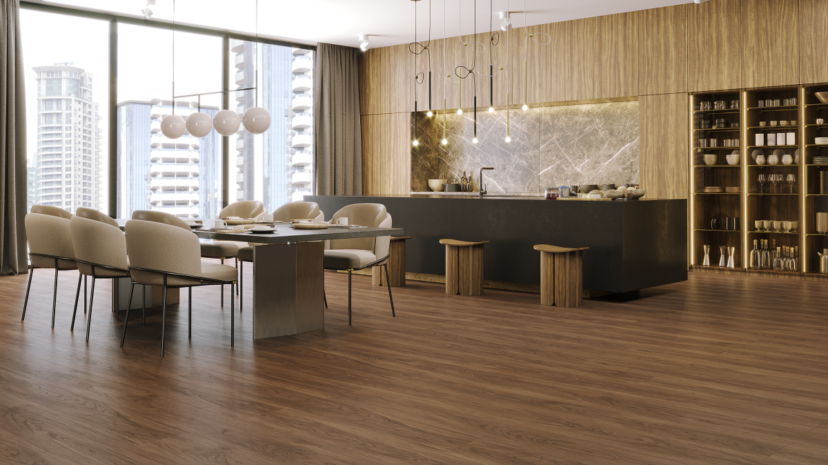 Иновативна настилка Corepel D4554 CRYSTAL OAK BROWN