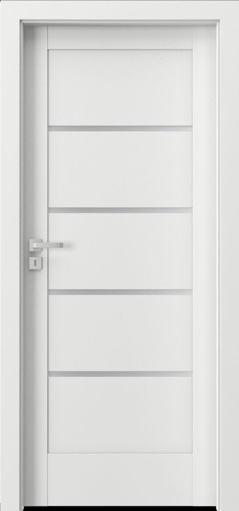 Интериорна врата Верте Хоум, модел G.4 (остъклена), бяла